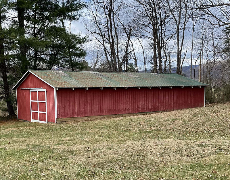 Photo of existing barn